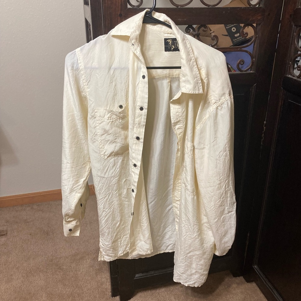 Pure silk shirt